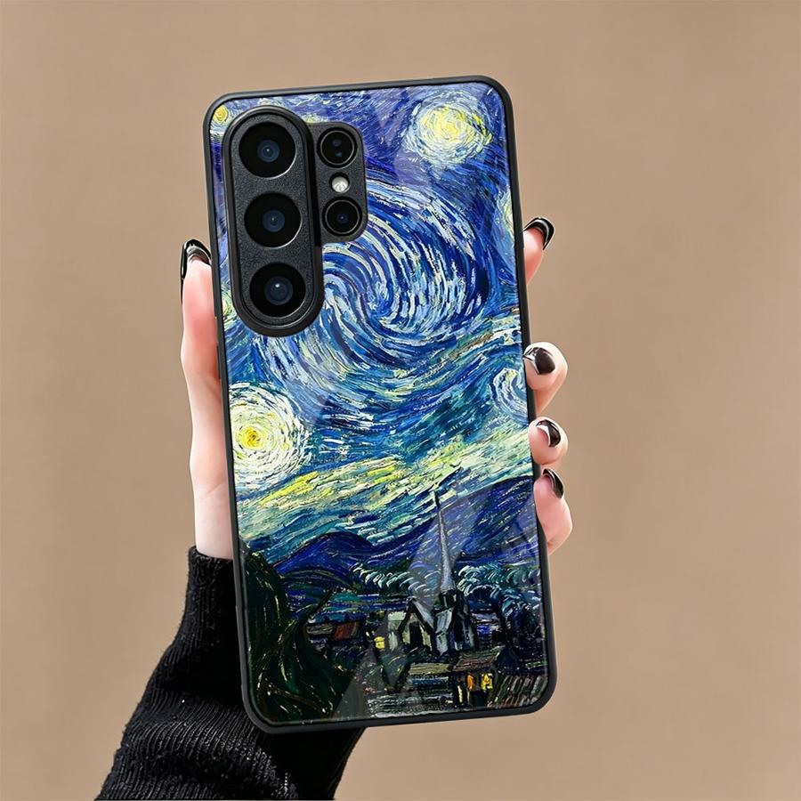 Glass Phone Cover Case for Sam - Computer Case recension och pris