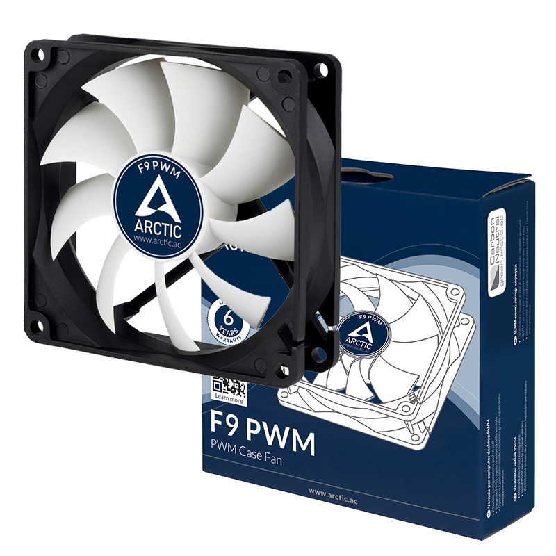 ARCTIC F9 PWM - 92 mm PWM Case - Case Fan Controller recension och pris