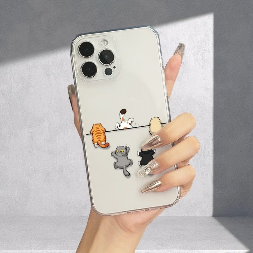 Five Cute Cat Pattern Phone Ca - Mini Pc Case recension och pris