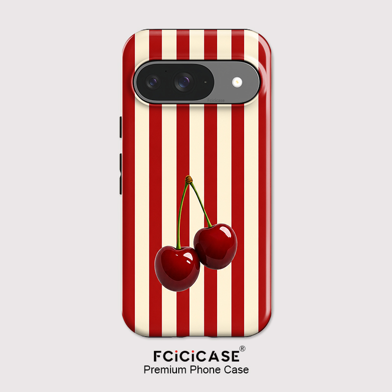 Fcicicase Cherry Stripe Patter - Matte Pc Case recension och pris