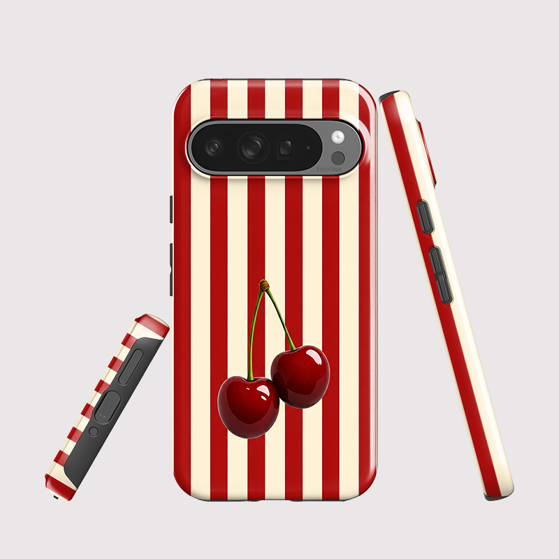Fcicicase Cherry Stripe Patter - Matte Pc Case recension och pris
