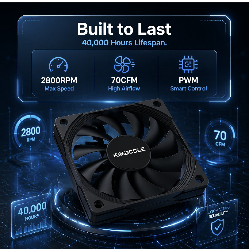 Kimdoole 9015 Ultra Thin PC Fa - Pc Chassis recension och pris
